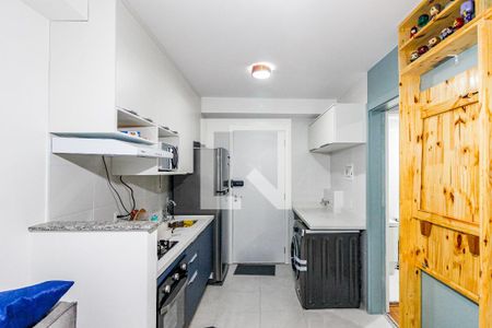 Sala de apartamento para alugar com 1 quarto, 27m² em Jardim Caravelas, São Paulo