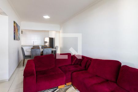 Sala de apartamento para alugar com 2 quartos, 125m² em Caiçara, Praia Grande