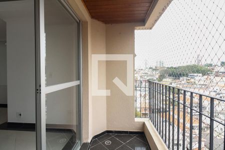 Varanda  de apartamento à venda com 2 quartos, 57m² em Vila Antonina, São Paulo