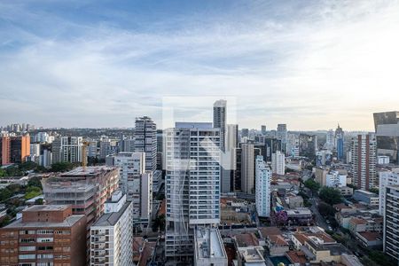 Varanda - Vista de apartamento para alugar com 1 quarto, 50m² em Pinheiros, São Paulo