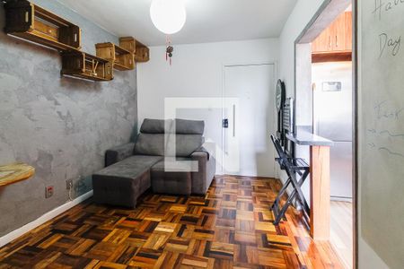 Sala de apartamento para alugar com 1 quarto, 46m² em Vila Ipiranga, Porto Alegre