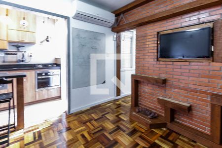 Sala de apartamento para alugar com 1 quarto, 46m² em Vila Ipiranga, Porto Alegre