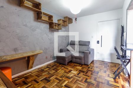 Sala de apartamento para alugar com 1 quarto, 46m² em Vila Ipiranga, Porto Alegre