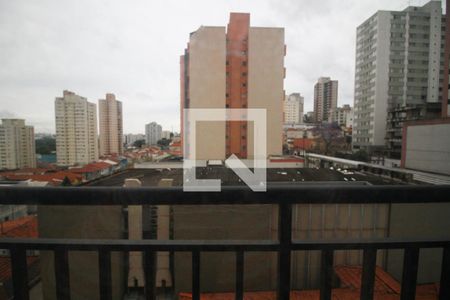 Vista quarto / cozinha de kitnet/studio à venda com 1 quarto, 25m² em Santana, São Paulo