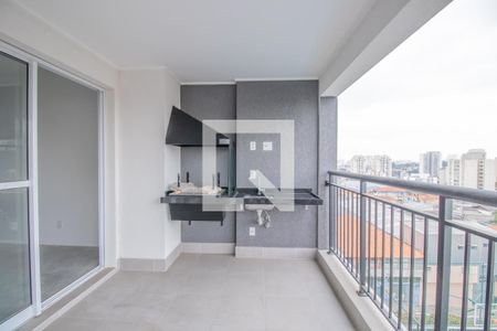 Varanda da Sala  de apartamento para alugar com 3 quartos, 88m² em Vila Santa Catarina, São Paulo