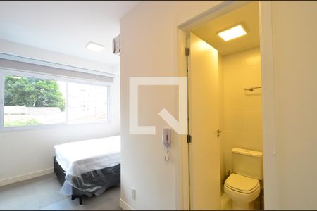 Sala/Cozinha de kitnet/studio para alugar com 1 quarto, 18m² em Vila Clementino, São Paulo