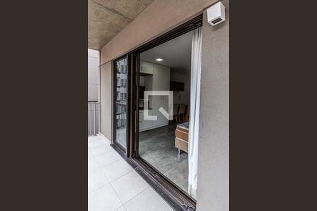 Varanda de kitnet/studio à venda com 1 quarto, 29m² em República, São Paulo