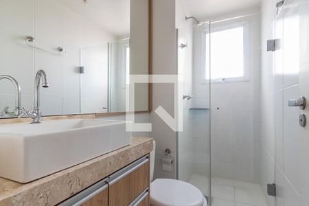 Banheiro da Suíte de apartamento à venda com 3 quartos, 65m² em Condomínio Terrabela, Porto Alegre