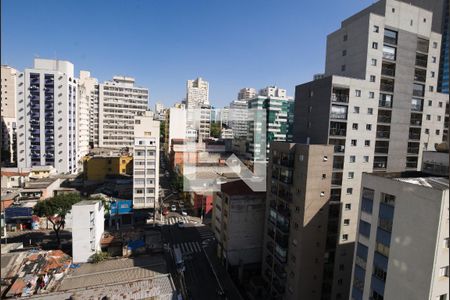 Sala - Vista de apartamento para alugar com 2 quartos, 34m² em Sé, São Paulo