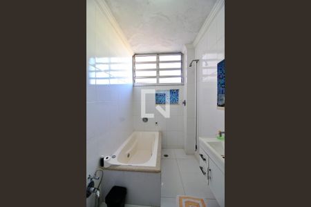 Banheiro da Suíte de apartamento à venda com 3 quartos, 140m² em Jardim , Santo André