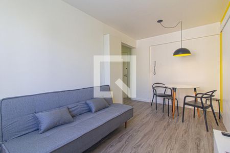 Sala de apartamento para alugar com 1 quarto, 34m² em Juvevê, Curitiba