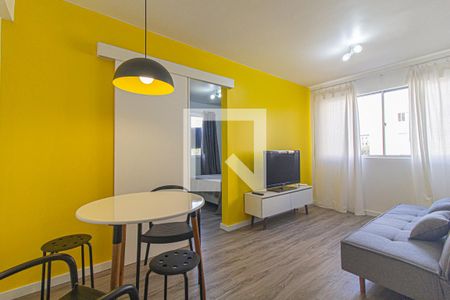 Sala de apartamento para alugar com 1 quarto, 34m² em Juvevê, Curitiba