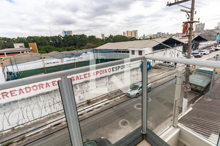 Varanda do Quarto de apartamento à venda com 1 quarto, 33m² em Vila Independencia, São Paulo