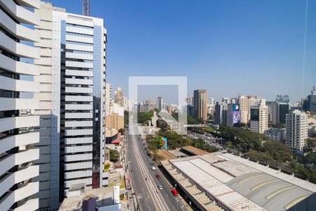 Vista da Sacada de kitnet/studio à venda com 1 quarto, 24m² em Aclimação, São Paulo