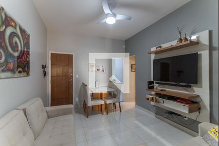 Sala  de apartamento à venda com 2 quartos, 65m² em Tijuca, Rio de Janeiro
