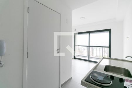Dormitório / Cozinha de kitnet/studio para alugar com 1 quarto, 23m² em Vila Esperança, São Paulo