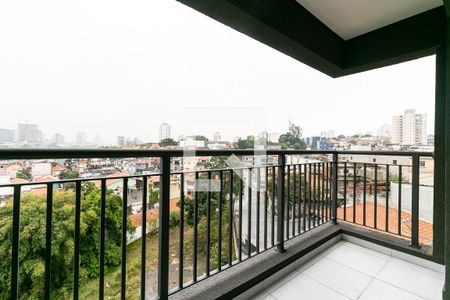 Varanda de kitnet/studio para alugar com 1 quarto, 23m² em Vila Esperança, São Paulo