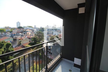 varanda de kitnet/studio para alugar com 0 quarto, 23m² em Vila Esperança, São Paulo