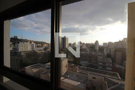 Vista da Sala de apartamento à venda com 2 quartos, 82m² em Menino Deus, Porto Alegre