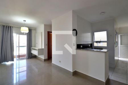 Sala de apartamento à venda com 2 quartos, 70m² em Vila Camilópolis, Santo André