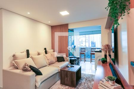 Sala de apartamento para alugar com 2 quartos, 73m² em Jardim Caboré, São Paulo