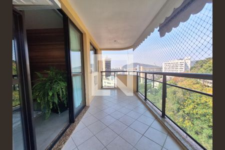 Varanda  de apartamento à venda com 2 quartos, 75m² em Laranjeiras, Rio de Janeiro