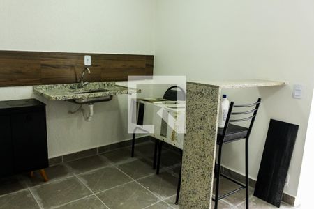 Cozinha de apartamento para alugar com 1 quarto, 55m² em Vargem Grande, Rio de Janeiro