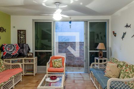 Sala de apartamento para alugar com 2 quartos, 110m² em Loteamento Joao Batista Juliao, Guarujá