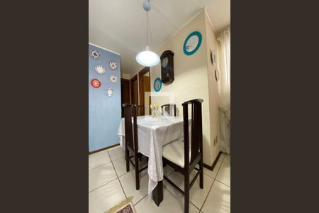 Mesa da Sala de Jantar de apartamento à venda com 2 quartos, 34m² em São João Batista, São Leopoldo