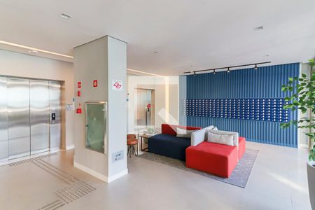 Hall Social de kitnet/studio para alugar com 1 quarto, 32m² em Butantã, São Paulo