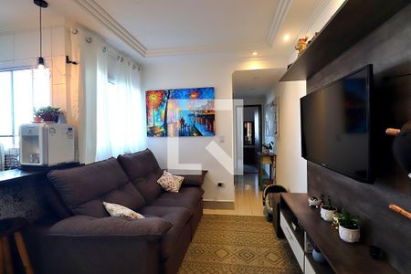 Sala de apartamento à venda com 2 quartos, 104m² em Parque Capuava, Santo André