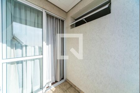 Varanda de apartamento à venda com 1 quarto, 44m² em Centro, Santo André