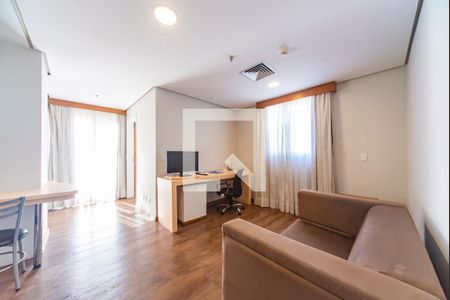 Sala de apartamento à venda com 1 quarto, 44m² em Centro, Santo André