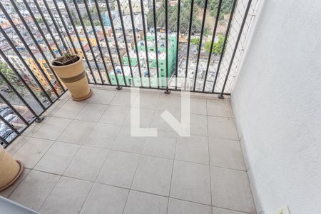 Varanda da sala  de apartamento para alugar com 3 quartos, 67m² em Centro, Diadema