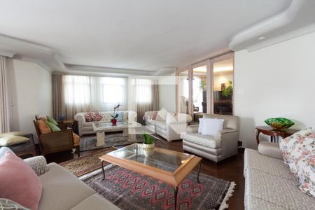Sala 2 de apartamento à venda com 5 quartos, 10000m² em Indianópolis, São Paulo