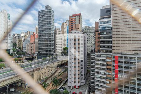 Vista de apartamento à venda com 1 quarto, 46m² em Bela Vista, São Paulo