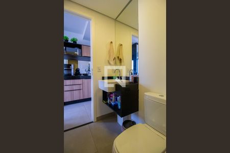 Studio para alugar com 18m², 1 quarto e sem vaga Studio para alugar com 18m², 1 quarto e sem vagaBanheiro