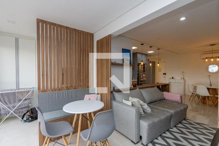 Varanda da Sala de apartamento à venda com 2 quartos, 73m² em Vila Cordeiro, São Paulo