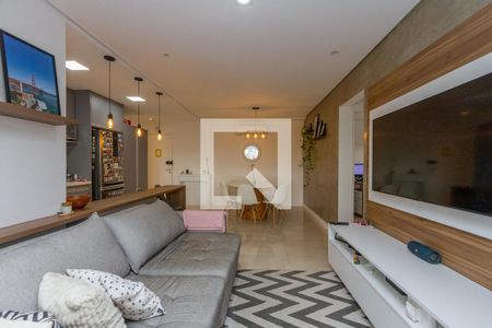 Sala de apartamento à venda com 2 quartos, 73m² em Vila Cordeiro, São Paulo