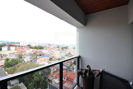 Varanda da Sala de apartamento à venda com 2 quartos, 75m² em Nova Petrópolis, São Bernardo do Campo