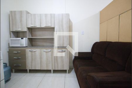 Sala/Cozinha de apartamento para alugar com 1 quarto, 34m² em Liberdade, São Paulo