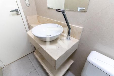 Banheiro  de apartamento para alugar com 1 quarto, 27m² em Jardim Seckler, São Paulo