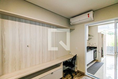 Sala de apartamento à venda com 1 quarto, 44m² em Santo Amaro, São Paulo