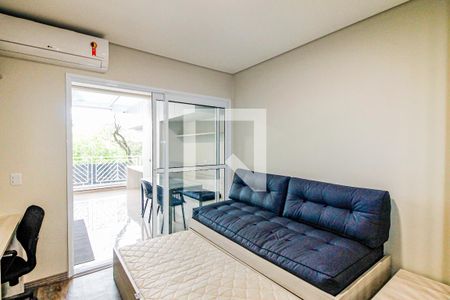 Sala de apartamento à venda com 1 quarto, 44m² em Santo Amaro, São Paulo