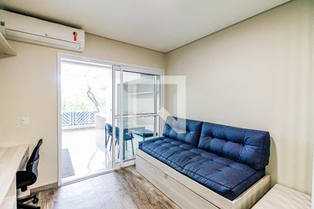 Sala de apartamento à venda com 1 quarto, 44m² em Santo Amaro, São Paulo