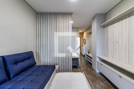 Sala de apartamento à venda com 1 quarto, 44m² em Santo Amaro, São Paulo