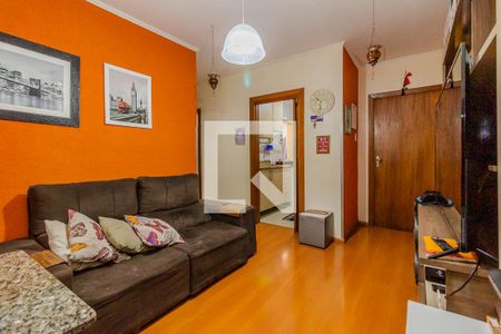 Sala de apartamento à venda com 2 quartos, 53m² em Teresópolis, Porto Alegre