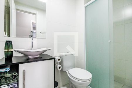 Banheiro de apartamento à venda com 2 quartos, 43m² em Jardim Novo Santo Amaro, São Paulo