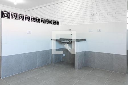 Sala/Cozinha de casa para alugar com 1 quarto, 55m² em Vila Fidelis Ribeiro, São Paulo