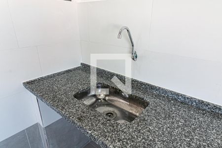 Sala/Cozinha de casa para alugar com 1 quarto, 55m² em Vila Fidelis Ribeiro, São Paulo